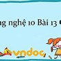 Công Nghệ 10 Cánh Diều Bài 13 Lý Thuyết