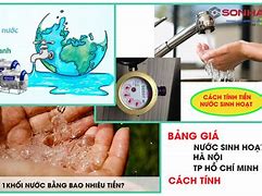 Giá Nước Kinh Doanh Bao Nhiêu Một Khối