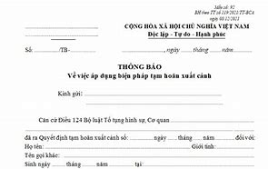 Tạm Hoãn Xuất Cảnh Trong Thi Hành Án Dân Sự